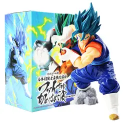 Dragon Ball Супер Saiyan Бог фигура Вегета игрушки синие волосы Vegetto Final камехамеха модели куклы для детей