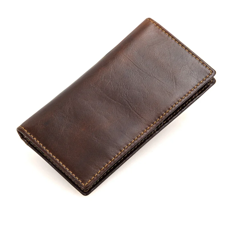 

J.M.DGenuine Leather RFID Blocking Leather Wallet Men's Short Dollars Wallets Quality Guarantee R-8119Q