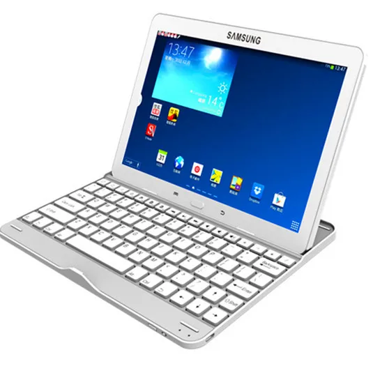 White Keyboard For Tablet Samsung Galaxy Note 10 1 2014 Edition