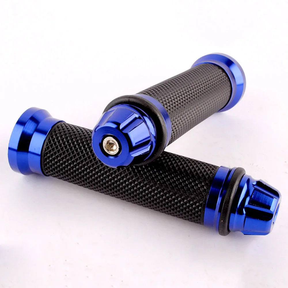 Universal 7/8" 22mm Handlebar Hand Grips For SUZUKI DRZ 125 350 400 DR200 LTZ400 RM125 250