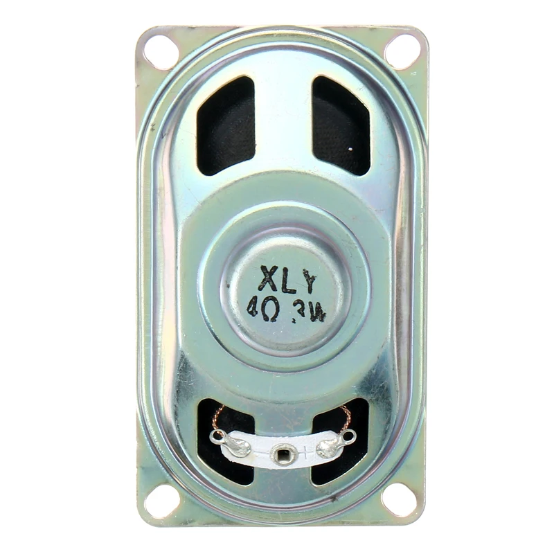 

LEORY 4070 Mini Speaker Unit Driver Horn 3W4R Mini Replacement Horns Speaker Unit Loudspeakers 4 ohm 3W 70x40mm