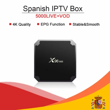 

X96 mini Android 9.0/S905W/4K Smart TV Box&KING OTT iptv Subscription Europe France Turkish Arabia Spain Portugal adult iptv