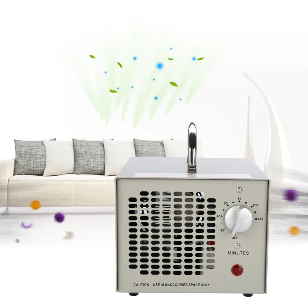 

55W Odor Smoke Ozone Air Purifier Cleaner Generator Sterilization Clean Air Home Office Deodorizer Sterilizer Antiperspirant