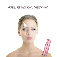 Portable Nano Facial Sprayer Steamer Mckbane Handy Nano Sprayer Dry& Oil Skin Promote Facial Absorption Moisturizing& Hydrat