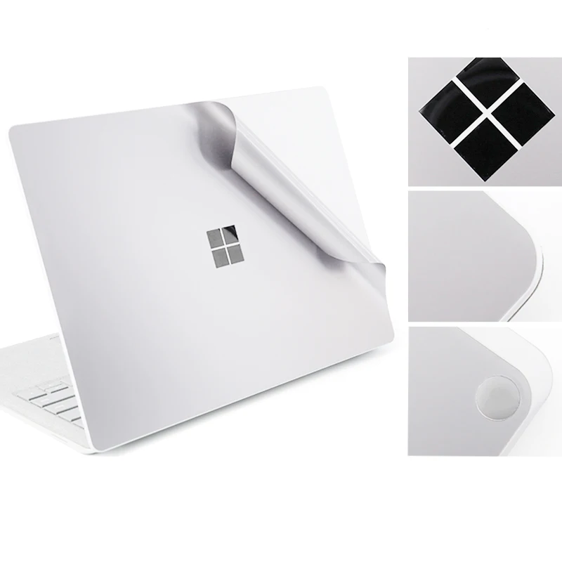 for Microsoft Surface Silver Surface Laptop Body Decals Protective