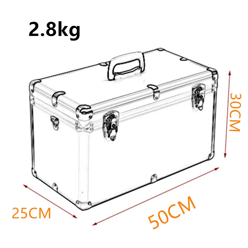 Алюминиевая Рама ABS MDF лист чемодан Чехлы дорожная сумка воздушная ручная сумка для переноски багажные сумки ящик для инструментов большой замок ящик для инструментов