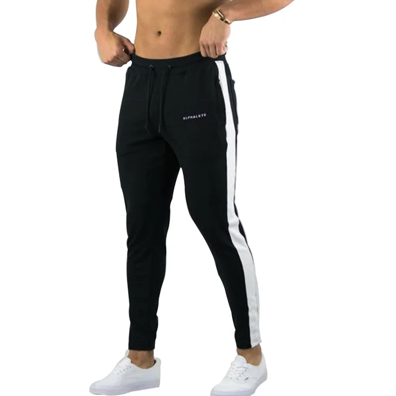 

2019 Training Pants Men Workout Sports Leggings Jogging Man Exercise Running Pants Spring Autumn Gym Joggers Trousers Wear