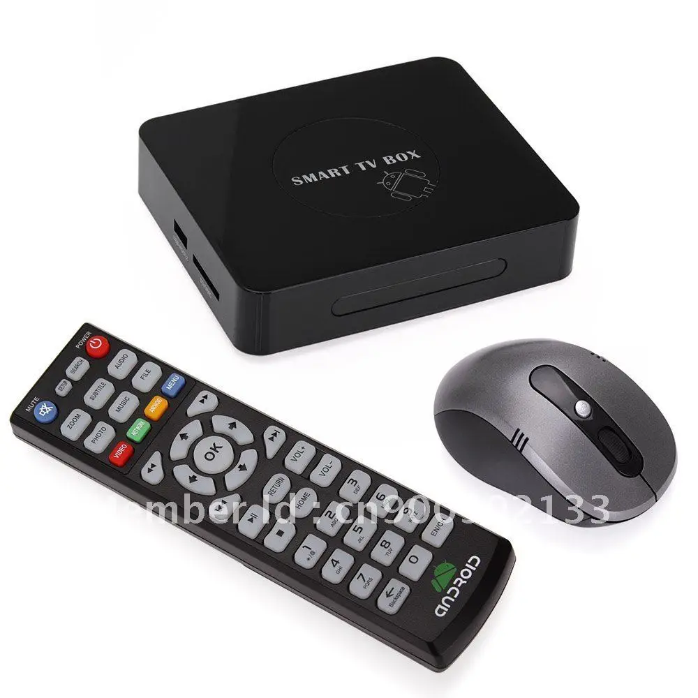 Google Android 4.0 Smart TV Box 1080P MultiMedia Player Smart