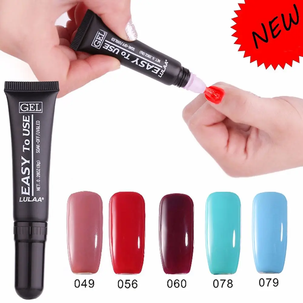 

1PC 36 Colors Long-lasting Nail Gel Polish Soak Off UV Gel Soft Tube for LED Lamp Varnish Nail Art Decoration Manicure Tools