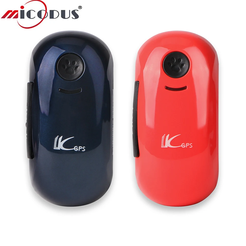

Mini Pet GPS Tracker Collar Waterproof IPX6 1000mAh Standby 240 Hours Realtime Dog Cat Necklace Locator LK100 Google Map