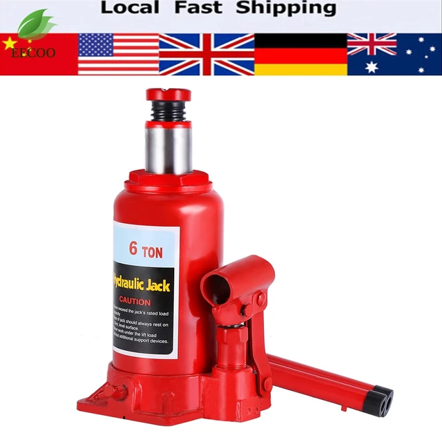 6 T Heavy Duty Hydraulic Bottle Jack Lifting Car Van