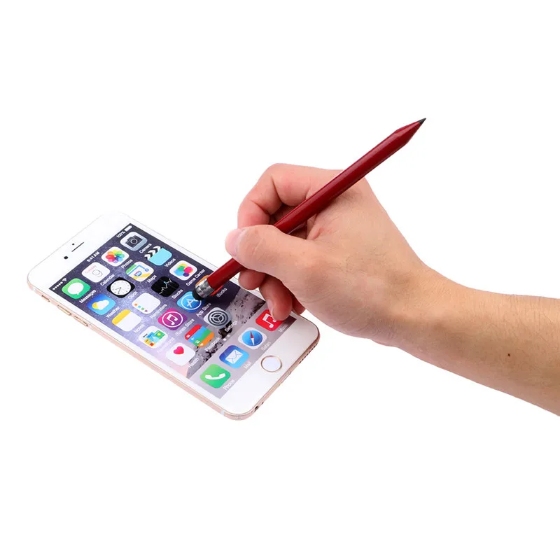 Емкостный стилус с сенсорным экраном карандаш для iPhone 6S/6 Универсальный карандаш-стилус для смартфонов планшетов 2 шт
