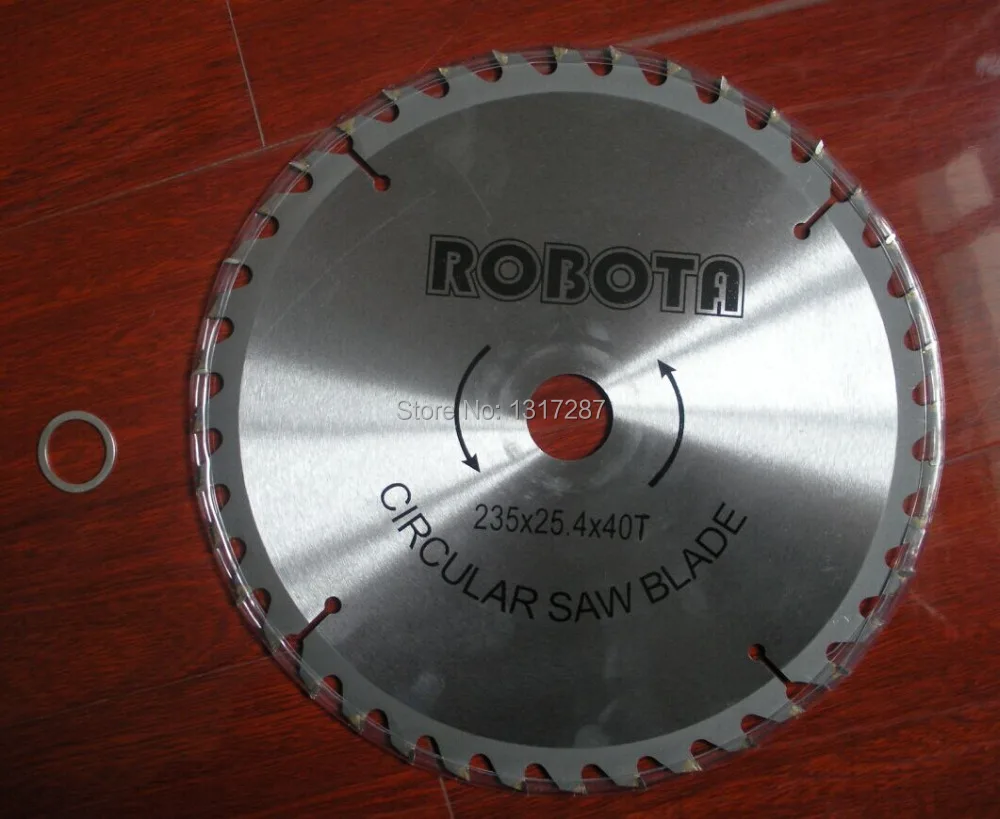 

9" *25.4* 40T 235mm*25.4*40T Circular saw blade, hard alloy steel round wood disc circle blade 40teeth