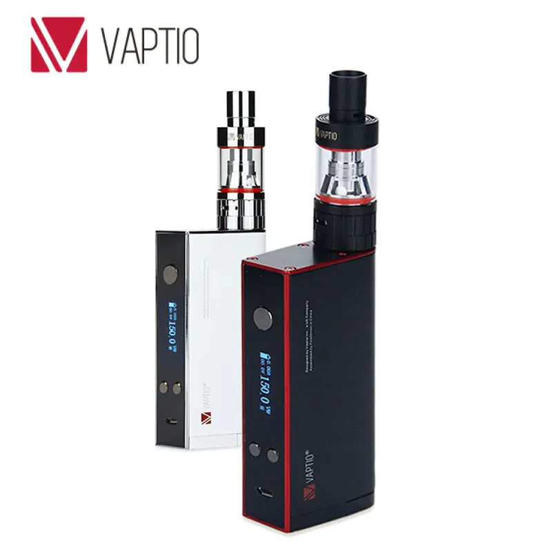 

Original Vaptio S150 ATC Full Kit with 3ml Capacity S150 ATC Tank & Super Large OLED Screen E-cig Vape S150 Kit No Battery