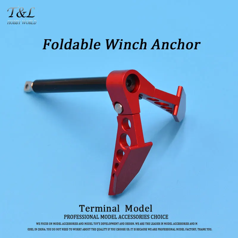 High Quality Metal Foldable Winch Anchor Strong Compact Ground Anchor