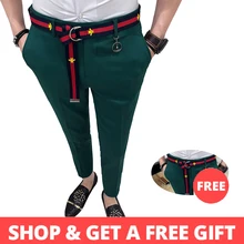 Hosen Herren Grün Hosen Herren Casual Pantalones Hombre Calca Masculina 2018 Weiß Britischen Stil Rot Social Club Slim Fit Tight Hosen Herren Grün Hosen Herren Casual Pantalones Hombre Calca Masculina 2018 Weiß Britischen Stil Rot Social Club Slim Fit Tight