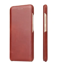 3 цвета натуральным воловьей кожи для huawei P10 5,1 ''Автоматическая Адсорбция Бизнес вьетнамки из натуральной кожи чехол для телефона