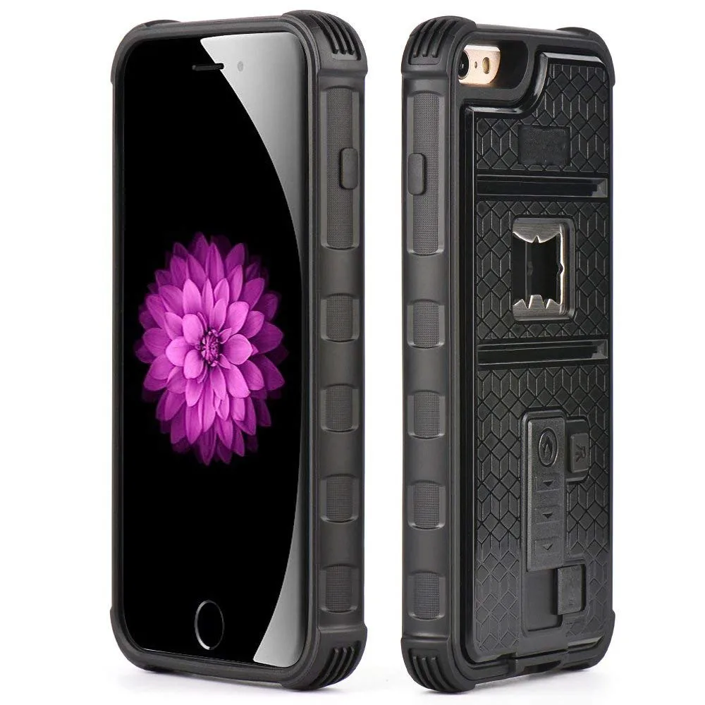 

New Fashion Multifunctional Cigarette Lighter Case Cover Built In Bottle Opener For iPhone 6/6plus/7/7plus/8/8plus/X