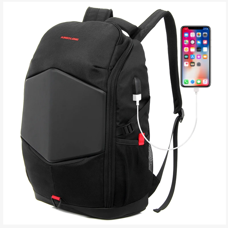 Рюкзак 17,3 дюймов, рюкзак для ноутбука, USB зарядка, высокопрочная Водонепроницаемая деловая дорожная сумка, mochila, сумки для женщин и мужчин