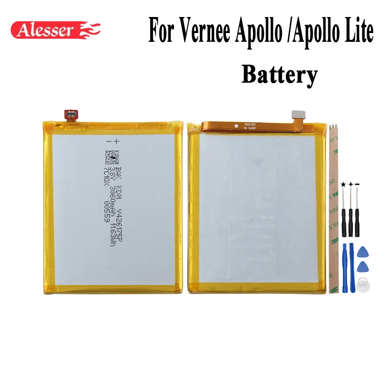 Alesser для Vernee Apollo Lite аккумулятор 3100 мАч сменный аксессуар | Мобильные телефоны и