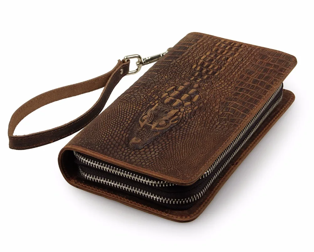

Luxury Dollar Price Vintage Male Purse Coin Bag Top Quality New Arrival Genuine Leather Wallet Standstone Men Wallets