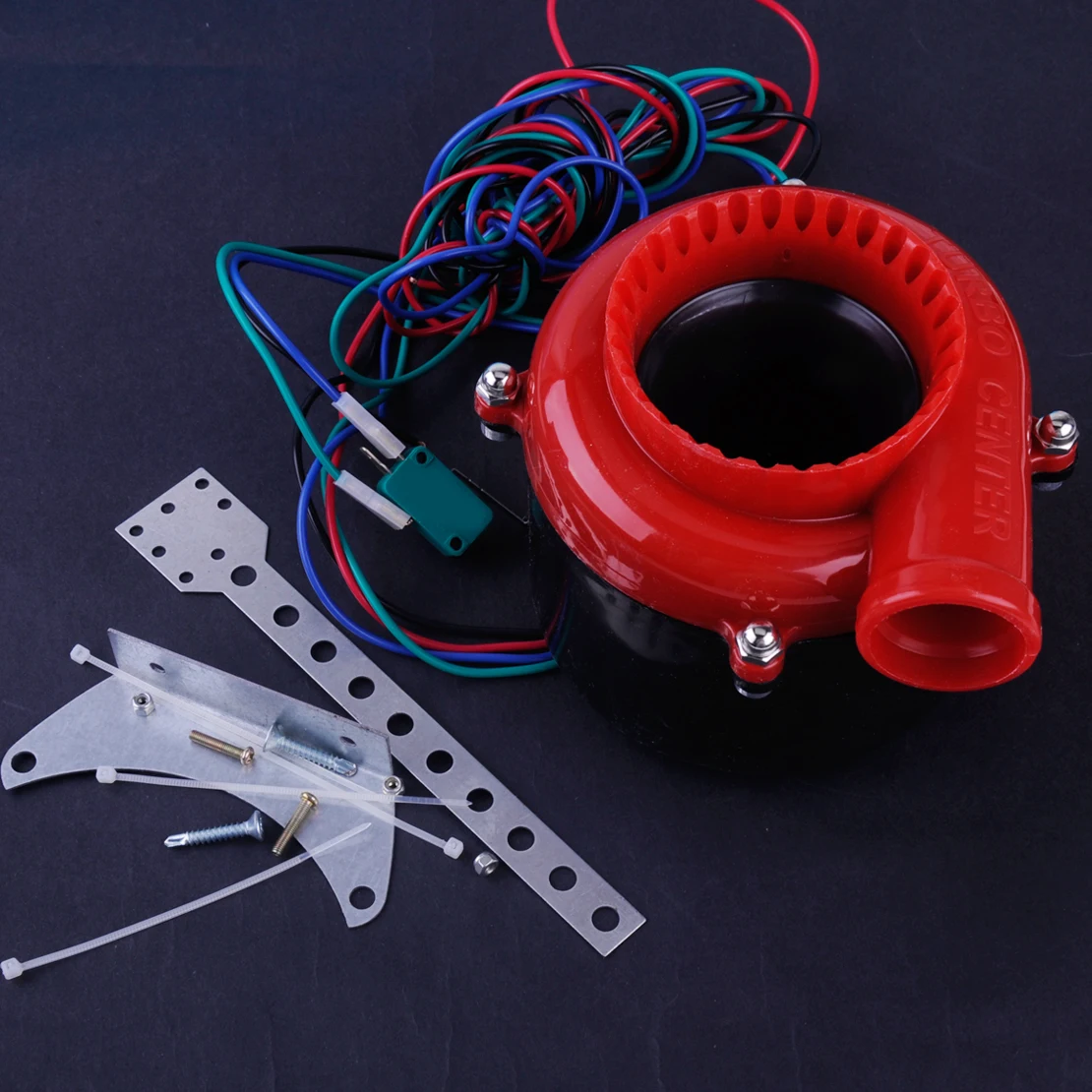 

beler Car Electronic Fake Dump Turbo Blow Off Hooter Valve Analog Sound BOV Simulator Switch Kit