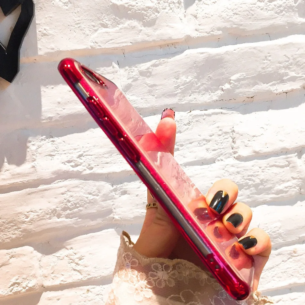 Glitter Bling Phone Cases For Huawei Mate 20 Lite Case Silicone Plating Soft Cover For Huawei P20 Pro P10 Plus Y6 Y7 Prime 2018 (8)