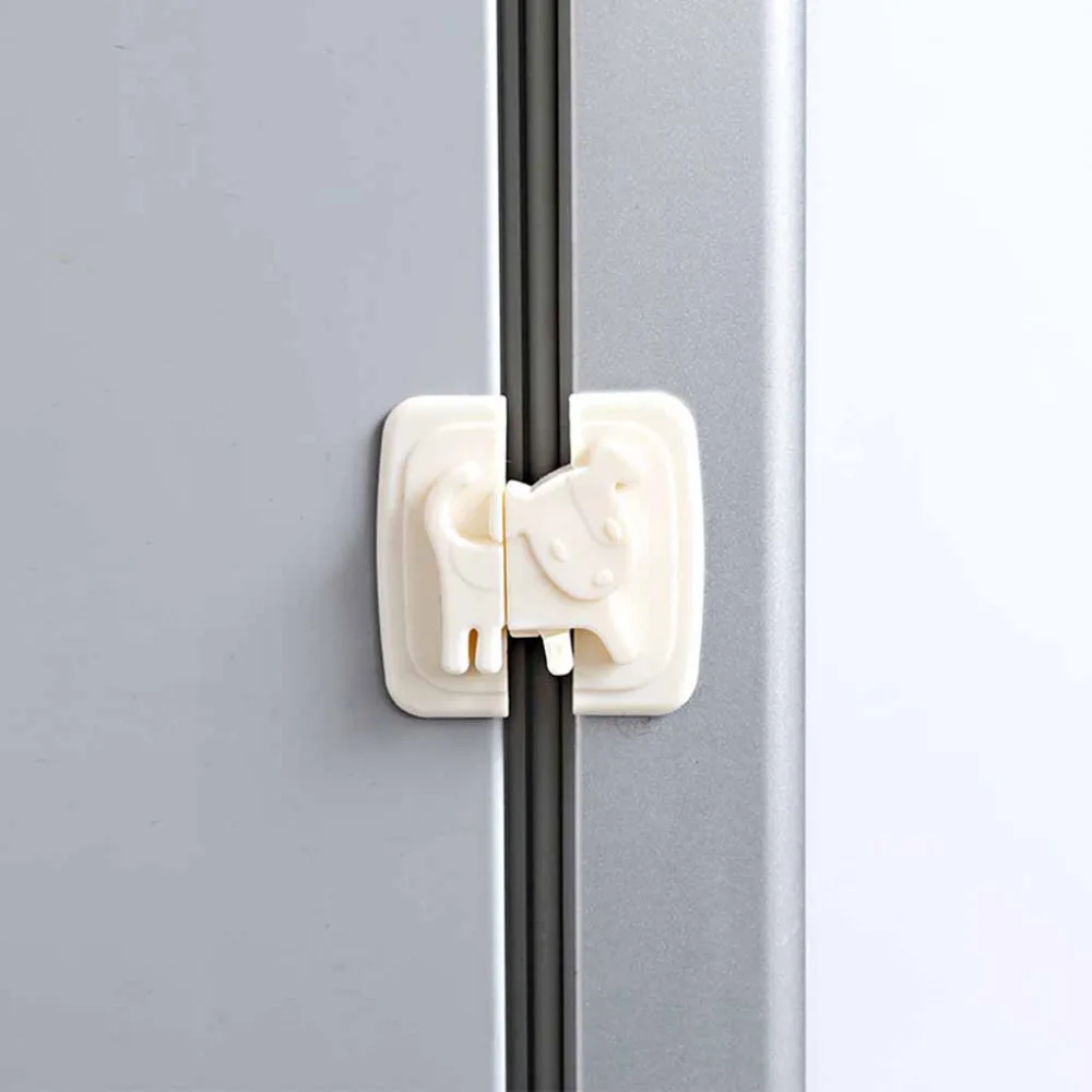 

Cute Baby Safety Lock Cabinet Lock Children Protection Kids Drawer Locker Toilet