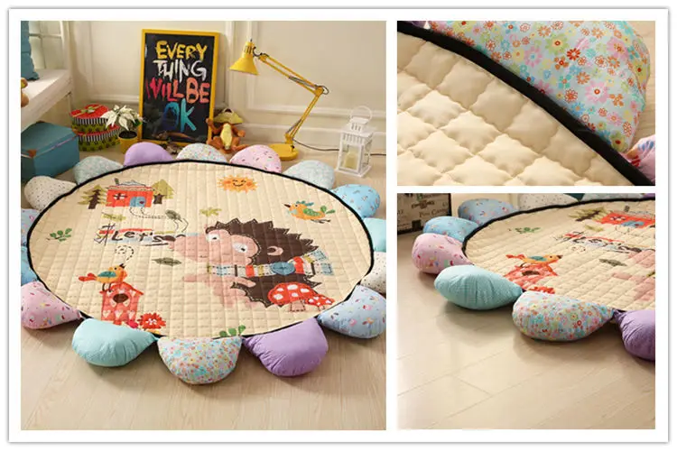 WINLIFE Детский ковер, детский игровой коврик, ползающий коврик-головоломка, игрушки для детей Мультяшные ползающие коврик для лазания