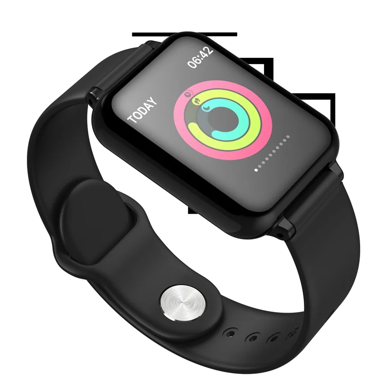 

Smart Watch B57C Smart Wristband Heart Rate Blood Pressure Monitor Bracelet Long Standby Big Screen Smart Band For Cell Phone