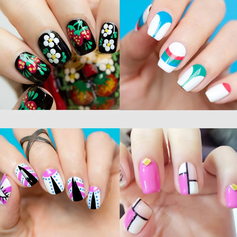 

1Pcs DIY Fashion Nail Art Nail Polish Purple Red Black White 12Color 8ML Long-Lasting Nail Polish Girl Cute Nail Decoration Tool