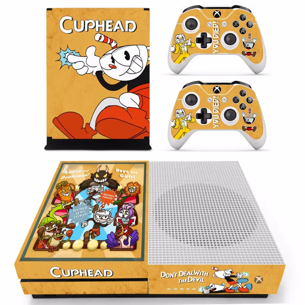 Игра Кубок кожи Стикеры наклейка для Microsoft Xbox One S консоли и 2 контроллеры шкуры s