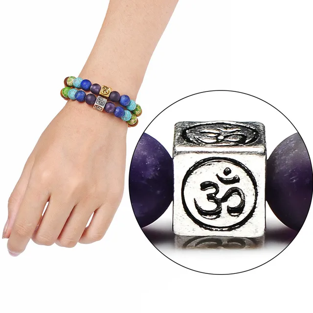 Bracelet Sept Chakras En Arbre De Vie