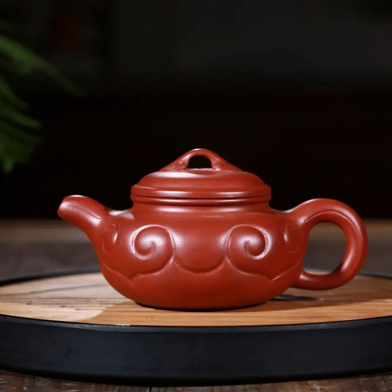 

Yixing recommended dahongpao ruyi archaize pure manual authentic home of kung fu tea set gift custom the teapot