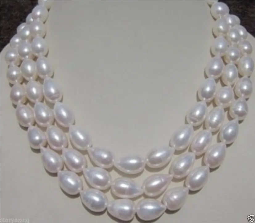 

FREE SHIPPING HOT sell new Style >>>> genuine Natural 8-9MM WHITE AKOYA PEARL NECKLACE 50