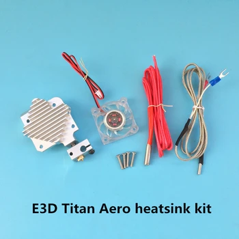 

3D printer parts Titan Aero Upgrade Heatsink with fan and cables Titan extruder direct extruder short distance M6/M7 thread
