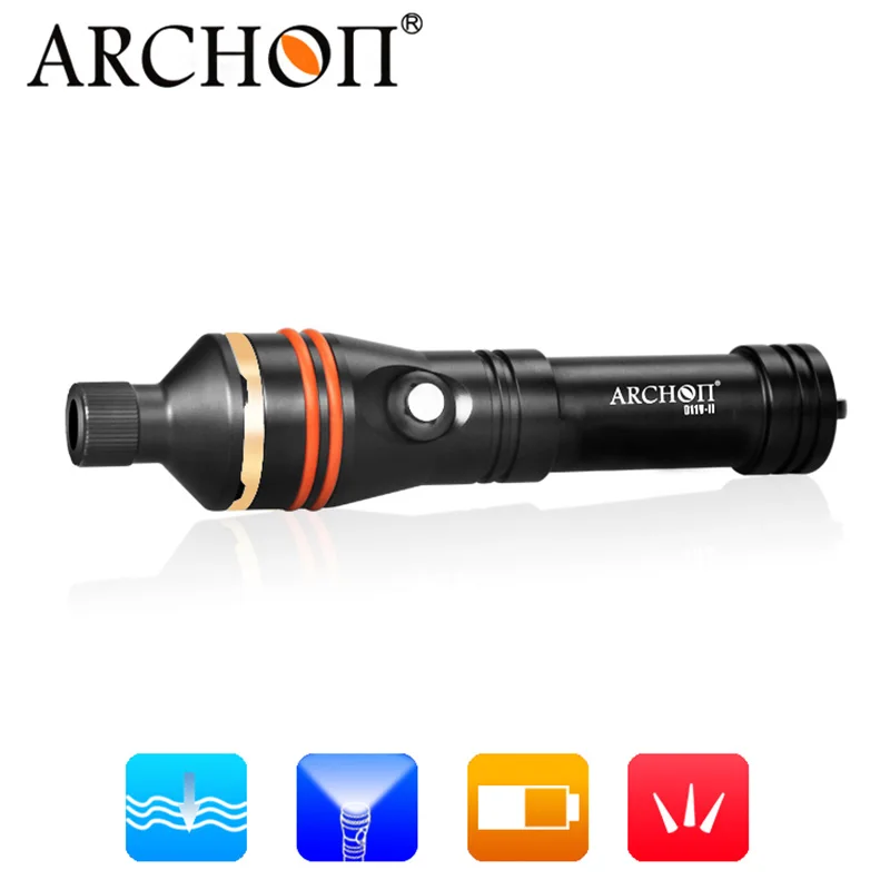 ARCHON D11V II d11v Подводное освесветильник для видеосъемки 1200 LM 100M подводный свет s * L2 U2