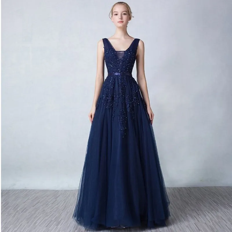 Robe De Soiree, кружевное платье с вышивкой бисером, v-образный вырез, открытая спина, платья для выпускного вечера, банкетные сексуальные розовые платья для подружек невесты, дешево, под 50