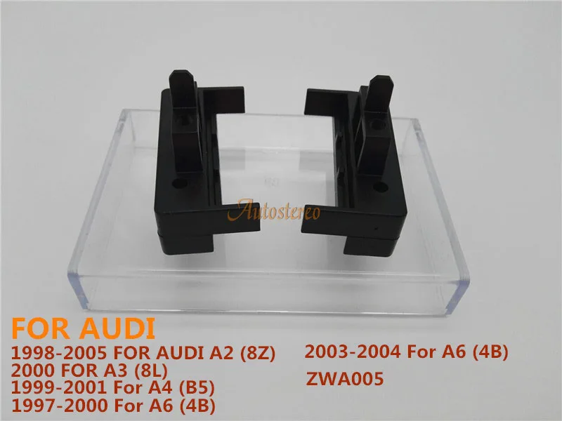 Автомобильная стереосистема радио табличка для приборной панели Панель каркасный комплект для AUDI A2(8Z), A3(8L), A6(4B), A6(4B) Стерео Переходная 11-005