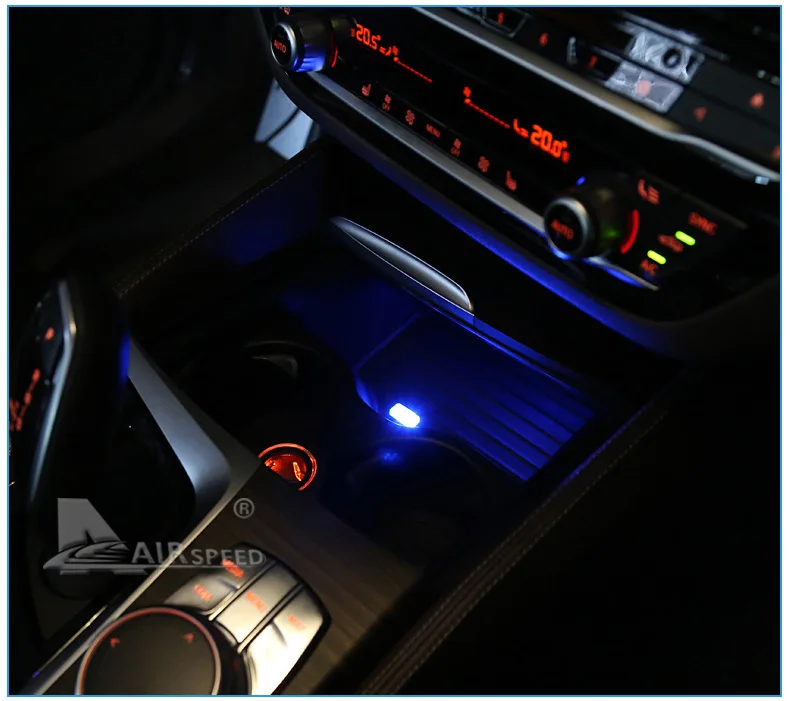USB Atmosphere LED Car Lights for BMW E46 E39 E90 E60 E36 F30 F10 X5 E53 E30 X1 X3 X4 X6  Accessories Car Styling (6)