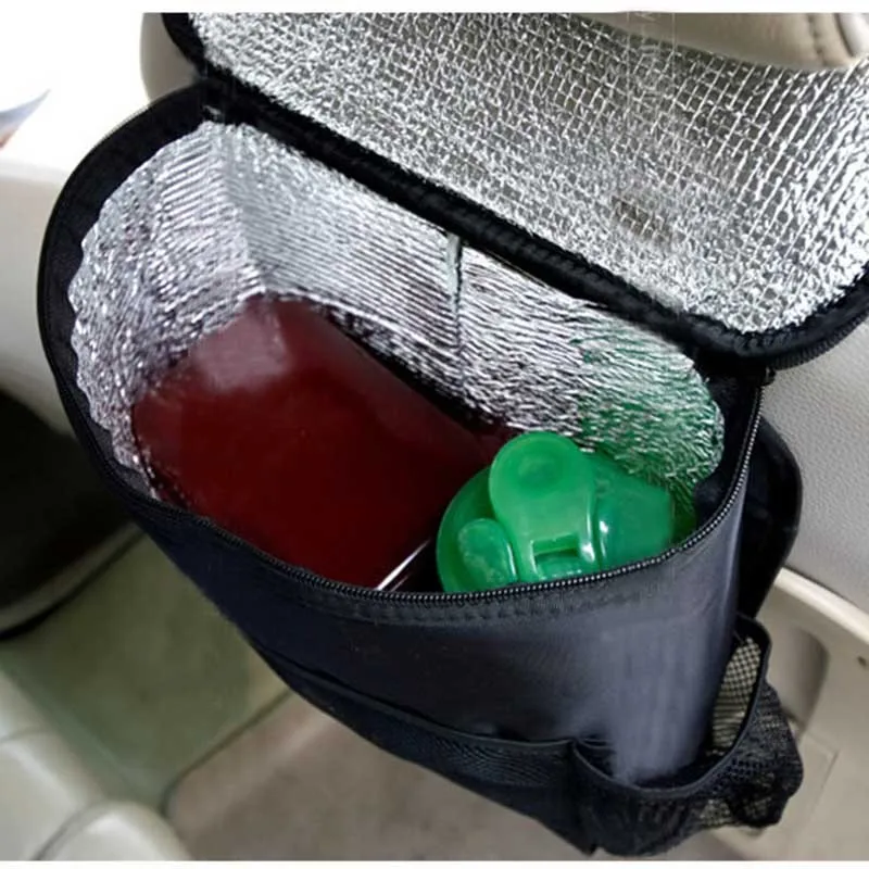 Многофункциональный органайзер для автомобильного сиденья, сумка для мамы, Оксфорд, водонепроницаемый чехол для бутылочки для кормления детей, Термосумка, коробка для салфеток, подвесные сумки для хранения