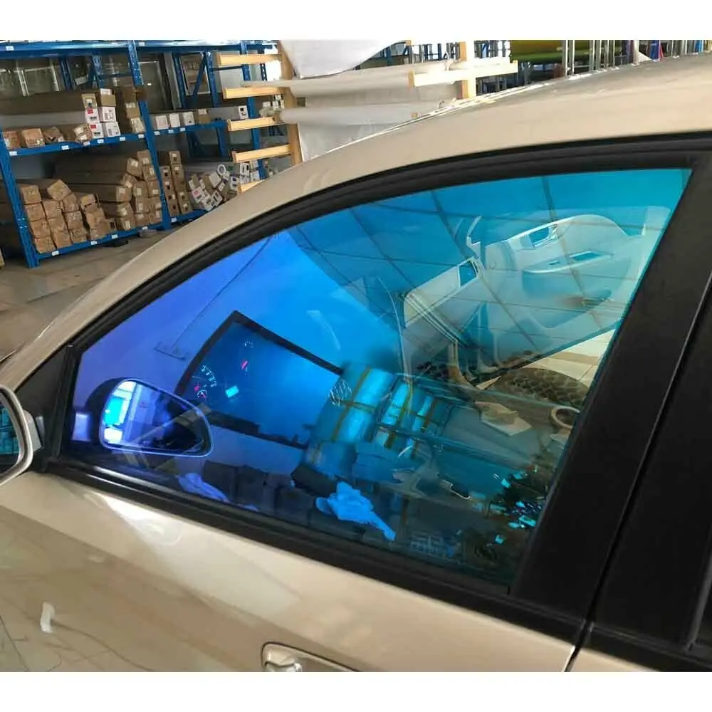 VLT55% нано керамическая пленка хамелеон авто для окна автомобиля Солнцезащитная пленка анти-УФ Солнечная защита стеклянная Наклейка Декор 1,52x3 м