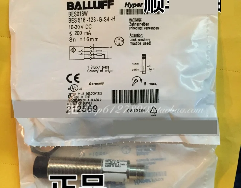 

Brand new genuine High precision proximity switch BES516-123-G-S4-H