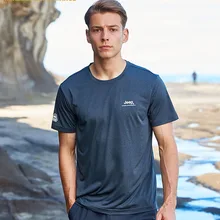 Джип свободные большие скорости сухие мужские воздухопроницаемые наружные упражнения для бега быстросохнущая джип сухая футболка с коротким рукавом пот