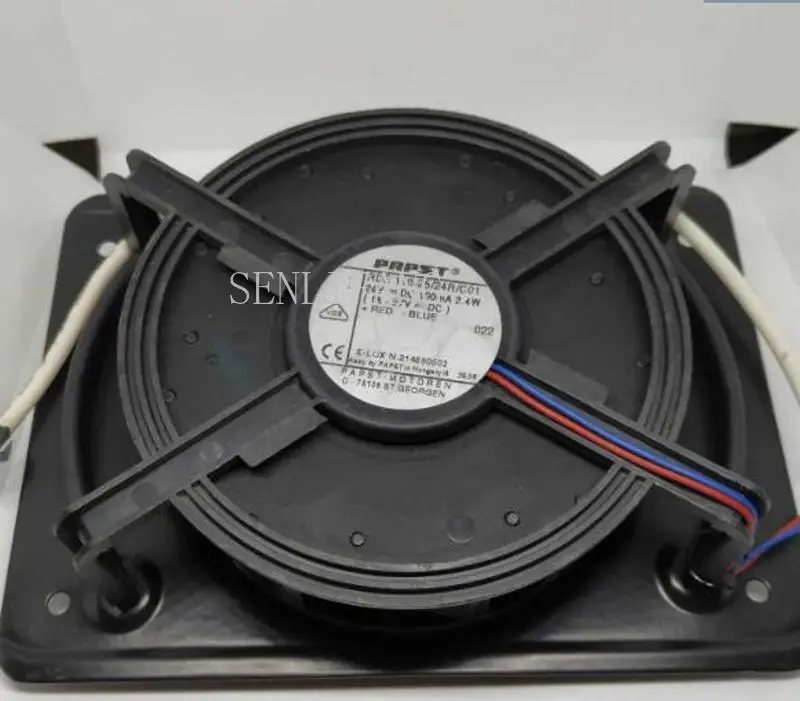 

Free shipping ebm-papst TYP RDE 110-25/24R/C01 DC 24V 2.4W Server Round fan fan
