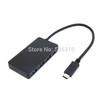 

Chenyang Multiple 4 Port Hub to USB 3.1 Type C USB-C Adapter For PC Laptop Tablet Laptop Support Windows 8 MacOS