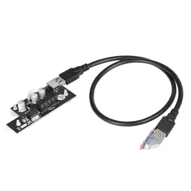 High Speed PCI Express Cable PCI-E 1X to 1X/4X/8X/16X Riser Card Extender