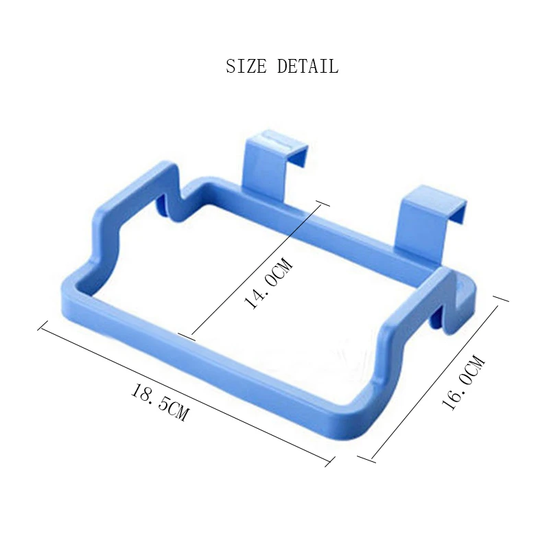 Мусорный мешок для мусора, ящик для мусора, подвесной держатель для мусорного мешка, прочный кухонный портативный пластиковый дверной аксессуар