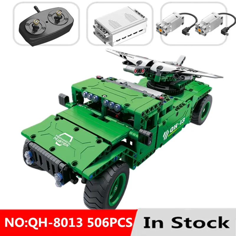 

506pcs Technic Series Remote Control RC UAV Unmanned Aerial Vehicle Building Block Brick educational Toys for children