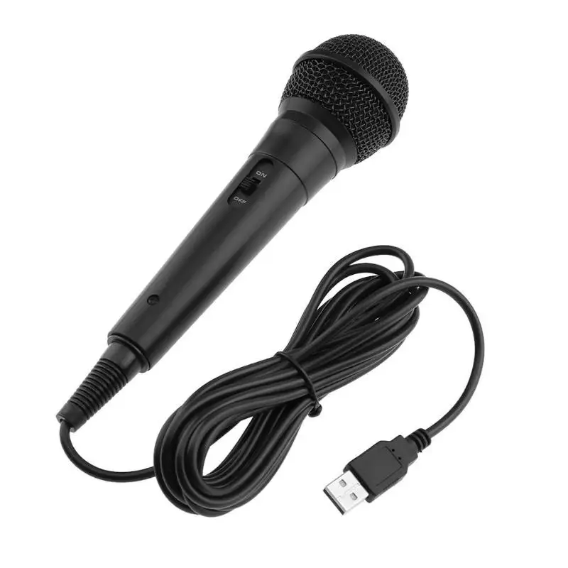 

VODOOL Unidirectional Dynamic USB Wired Microphone Handheld Recording Mic for Switch PS3 PS4 XBOX 360 WII Mini Microphone